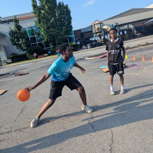 Kids playing